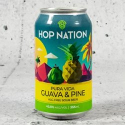 Hop Nation Pura Vida Guava & Pine Alc-free sour - Mr West