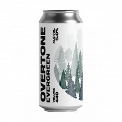 Overtone Brewing Co,  New Evergreen American Lager 440ml Can - The Fine Wine Company