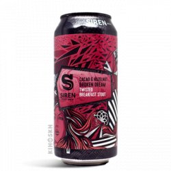 Siren Craft Brew Cacao & Hazelnut Broken Dream Twisted Breakfast Stout - Kihoskh