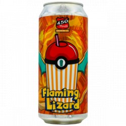 450 North Brewing – SLUSHY XL Flaming Lizard XXL - Rebel Beer Cans