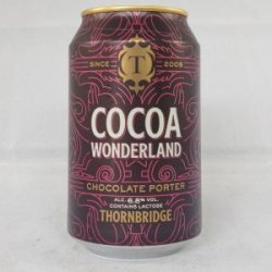 Thornbridge Cocoa Wonderland - Gedeelde Vreugde