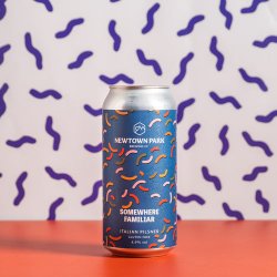 Newtown Park Brewing Co.  Somewhere Familiar Gluten Free Italian Pilsner  4.9% 440ML Can - All Good Beer