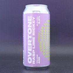 Overtone - Rasp Lime Rickey - 3.5% (440ml) - Ghost Whale