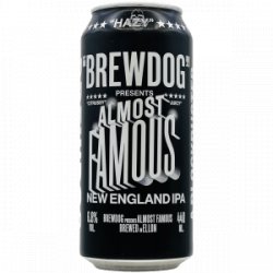 BrewDog  Almost Famous - Rebel Beer Cans