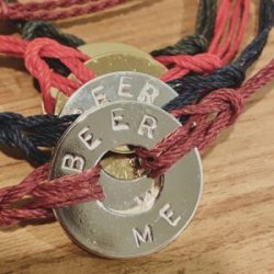 BEER ME Twist Disk Bracelet - Beverages2u