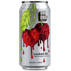 One Drop Brewing Locked On Imperial Belgian Cherry Sour 440ml - The Beer Cellar