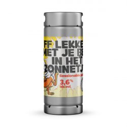 Uiltje Brewing Company FF Lekker Met Je Bek In Het Zonnetje - Elings