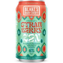 Blake’s Strawberry Zen Hard Cider 2412 oz cans - Beverages2u