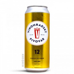 Vinohradský pivovar Vinohradská 12 Pilsner - Kihoskh