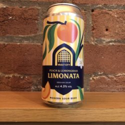 Vault City Brewing Peach & Lemongrass Limonata