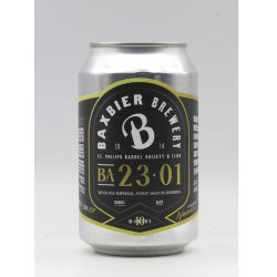 Baxbier - BA23.01 (St. Philips Barrel Society & Club) - DeBierliefhebber