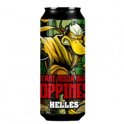 La Quince MUTANT NINJA HELLES 5% 44cl LATA - La Domadora y el León