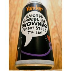 Yonder Brewing Biscoff Chocolate Brownie