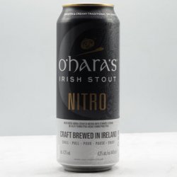 OHARAS - NITRO STOUT 4.3% - Micro Beers