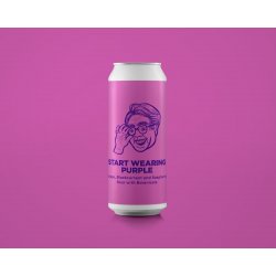 Pomona Island START WEARING  PURPLE Grape, Blackcurrant and Raspberry Sour with Botanicals 6% - Pomona Island Brew Co