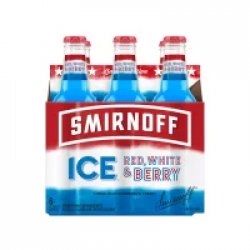 Smirnoff Ice Red White & Berry 12oz 6Pk Btl - Luekens Wine & Spirits