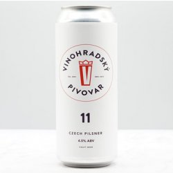 VINOHRADSKY PIVOVAR - VINOHRADSKÁ 11 4.5% - Micro Beers