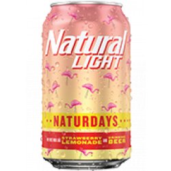 Naturday Strawberry Lemonade 2412oz cans - Beverages2u