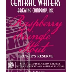 Brewer’s Reserve Raspberry Kringle Stout  Central Waters Brewing - Craft Beer Dealer