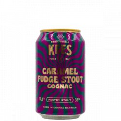 KEES  Caramel Fudge Stout Barrel Aged (Cognac Edition 2023) - Rebel Beer Cans