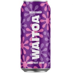 Waitoa Velvet Drop Dark Fruit Sour 440ml - The Beer Cellar