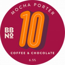 Brew By Numbers 10 Mocha Porter (Keg) - Pivovar