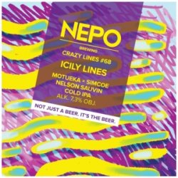 Nepo Brewing Crazy Lines #68: Icily Lines Nepo Brewing Crazy Lines #68: Icily Lines