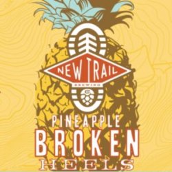 New Trail Pineapple Broken Heels Hazy IPA 12 pack12 oz cans - Beverages2u