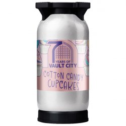 Vault City Brewing Cotton Candy Cupcakes