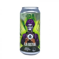 Mala Gissona y Sesma Brewing La Ostia Doble IPA 44cl - Beer Sapiens