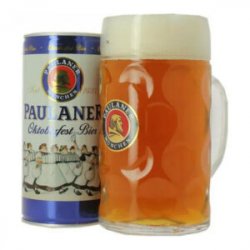 Paulaner Munchen Octoberfest Bier Puszka 1L + KUFEL  Niemcy - Sklep Impuls