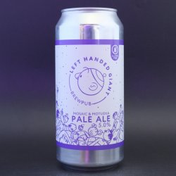 Left Handed Giant - Brewpub: Mosaic & Motueka Pale - 5% (440ml) - Ghost Whale