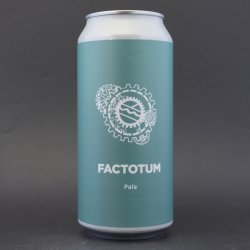 Pomona Island - Factotum - 4% (440ml) - Ghost Whale