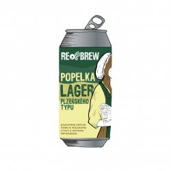 Popelka Lager 0.5L - Rebrew