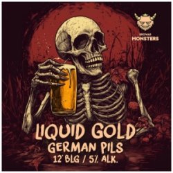 Browar Monsters Liquid Gold Browar Monsters Liquid Gold