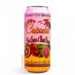 Energy City Brewing Bistro Cabana Pink Guava & Blood Orange - Kihoskh