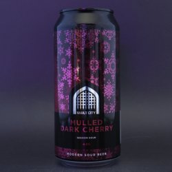 Vault City - Mulled Dark Cherry Session Sour - 4.8% (440ml) - Ghost Whale