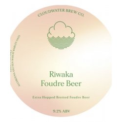 Riwaka Foudre Beer  Cloudwater - Craft Beer Dealer