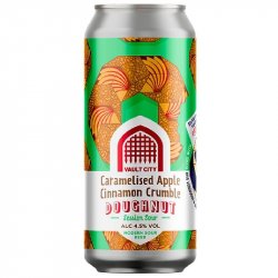Vault City Brewing Caramelised Apple Cinnamon Crumble Doughnut