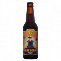 Steersman Dark Horse Brown Ale 5.5%  Thùng 24 chai   Chai 330ml - BIA NHẬP ĐÀ NẴNG