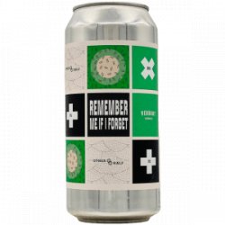 Verdant X Other Half  Remember Me If I Forget - Rebel Beer Cans