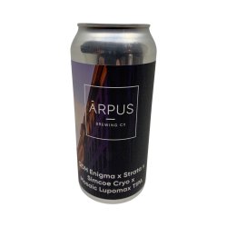 Ārpus Brewing Co. QDH Enigma x Strata x Simcoe Cryo x Mosaic Lupomax TIPA Ārpus Brewing Co. QDH Enigma x Strata x Simcoe Cryo x Mosaic Lupomax TIPA