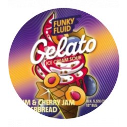 Funky Fluid - Gelato: Plum & Cherry Jam Gingerbread - 20L keg - Hopping Borders