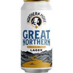 Northern Monk  Great Northern Lager (Cans) (44cl) (Alcohol Free) - Chester Beer & Wine