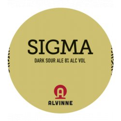 Brouwerij Alvinne - Sigma - Flemish Dark Sour - 20L Keg - Hopping Borders