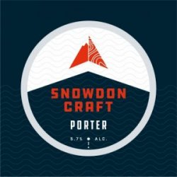 Snowdon Craft Beer  Porter (50cl) - Chester Beer & Wine