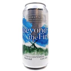 Burnt Mill Brewery Beyond the Firs Gluten Free Pale Ale