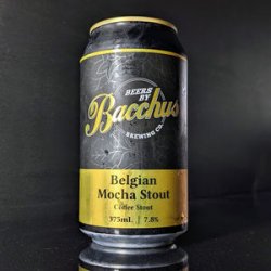 Bacchus Brewing Co., Belgian Mocha Stout, 375ml - My Beer Dealer