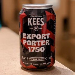 Kees - Export Porter 1750 - 10.5% Classic Export Porter - 330ml Can - The Triangle