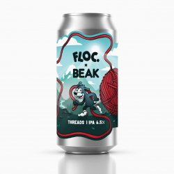 Floc V Beak Collab - Threads - IPA   - Hops and Hampers